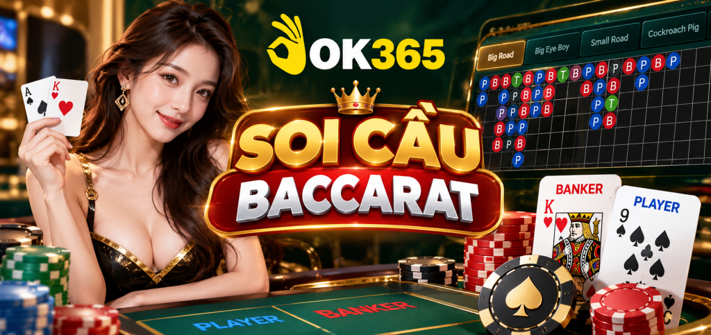 Soi cầu Baccarat và bảng lịch sử Banker – Player